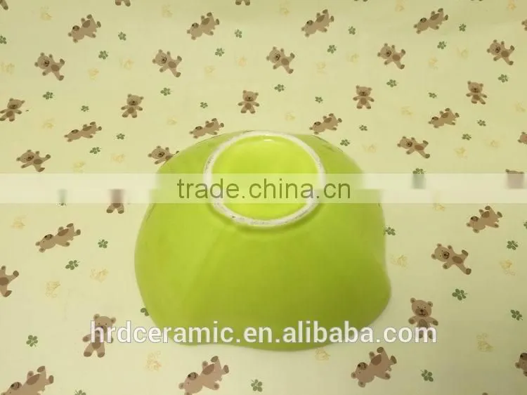 Stocked New Style Ceramic Cupcake Tray Food Dishes / salad bowl