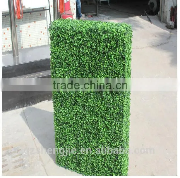 SJ20174475 Hot saleartificial boxwood hedge wall fake fence for outdoor UV anti