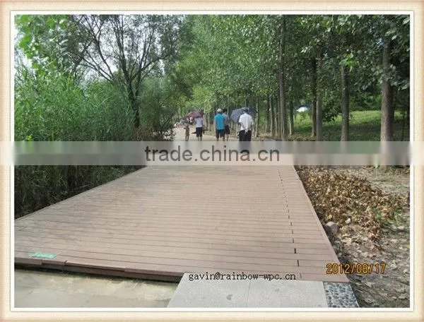 wpc decking by wpc sanding machine