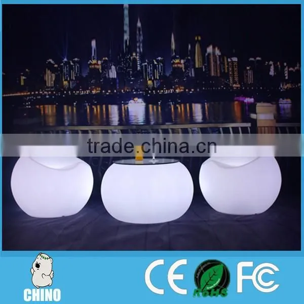 Nightclub LED bar furniture bar stool for lounge room