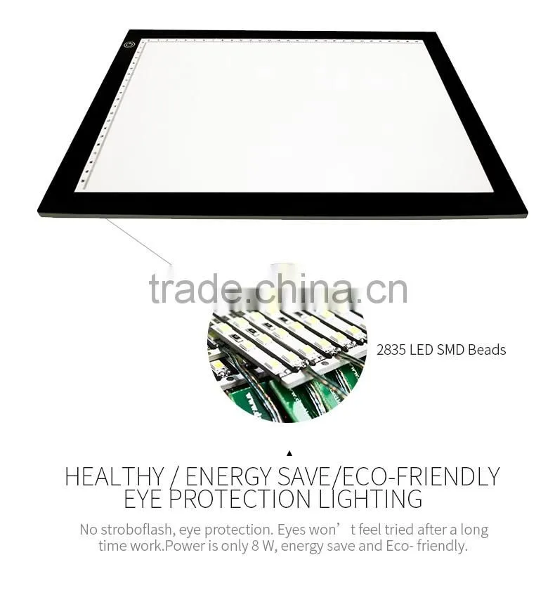 LED copy board, special for sketch, printing and drawing.