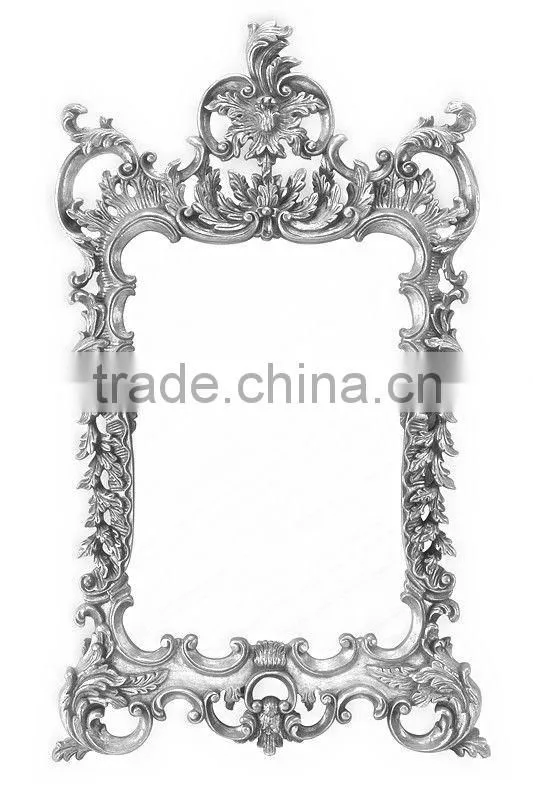 Polyresin framed shape Decorative wall mirror FA-005P-01