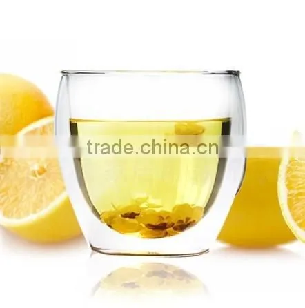 Hot selling borosilicate double walled glass bowls