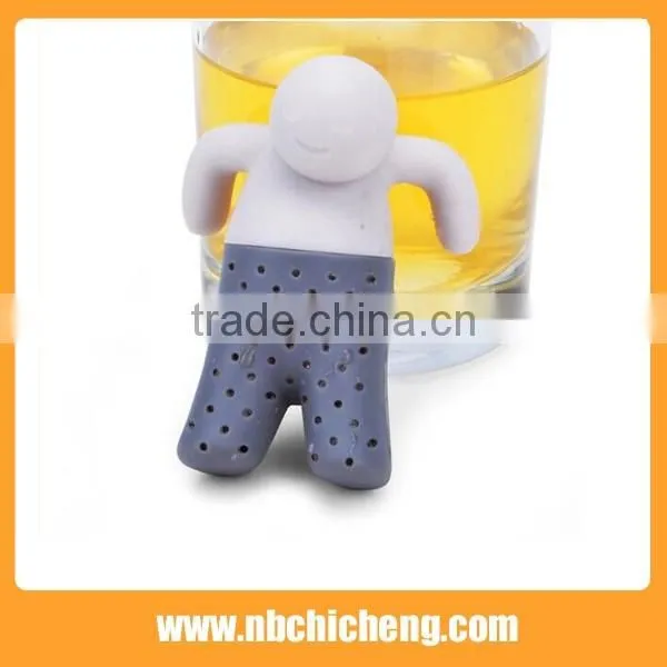 Human Shape Silicone Tea Infuser, Silicone Tea Strainer, Silicone Tea Filter