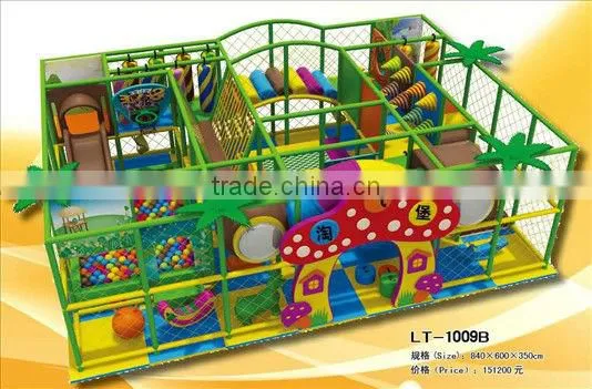 CE certificated kid's soft safe indoor playground LT-1007A