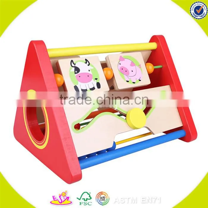 2017 wholesale baby wood intelligence toys fashion kids wood intelligence toy popular children wood intelligence toy W12D051