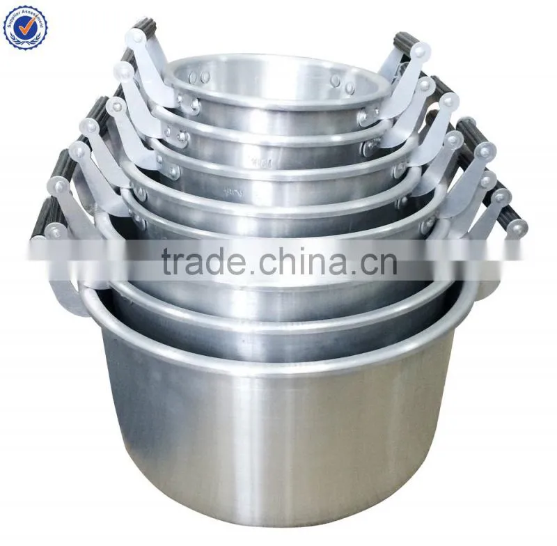 22CM best price Aluminum satin multi soup stock pot