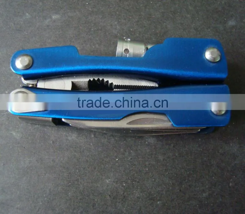 Promotional Stainless steel Pocket Multifunction plier with LED Light