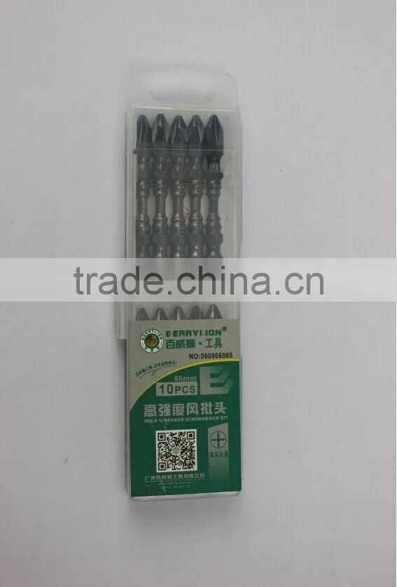 Berrylion alloy steel 65mm screwdriver bit with anti rust feature