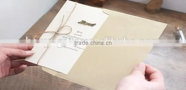 Classical Handmade Greeting Card Happy Birthday Valentine's Day Custom Greeting Card