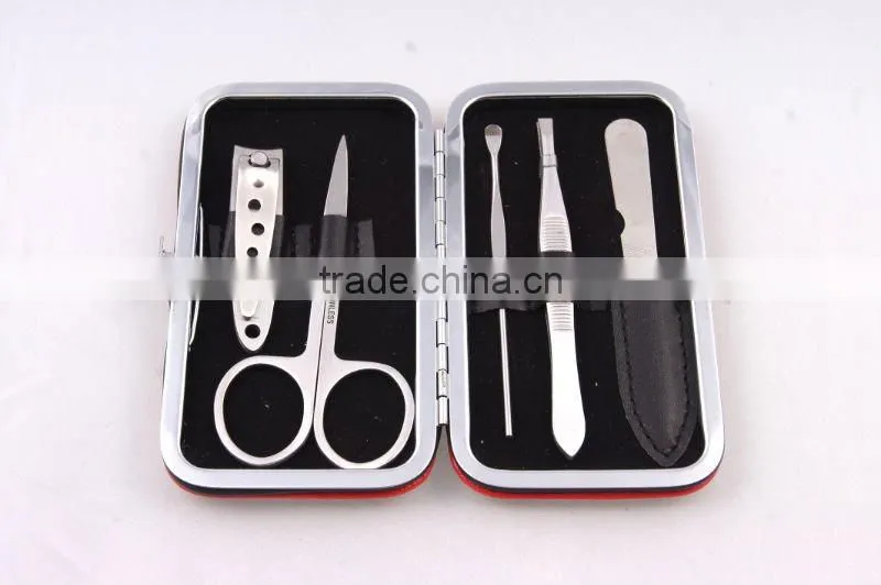 2014 Promotion 5PCS nail pedicure manicure set tools (AM-350E)