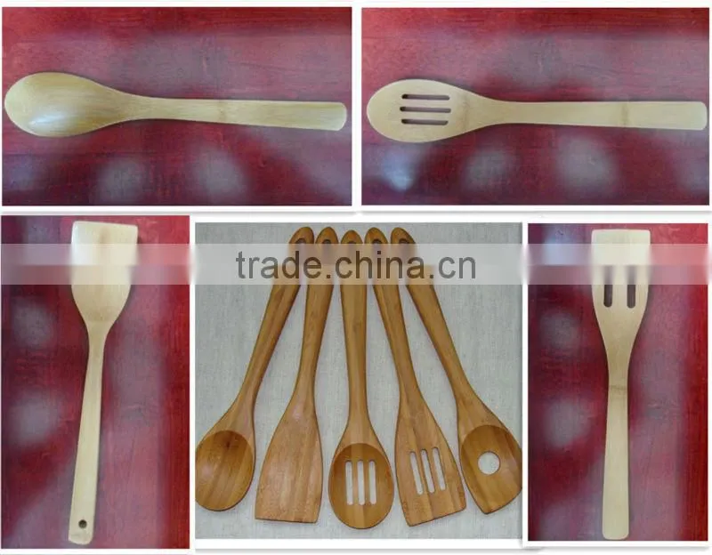 Natural Bamboo Hanging Kitchen Utensils