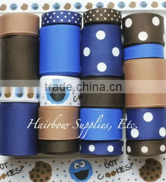 Manufacturer 100% polyester grosgrain ribbon printed ribbon satin ribbon