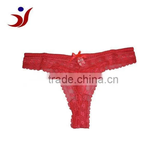 sexy ladies lace thong underwear from professional underwear manufacturer