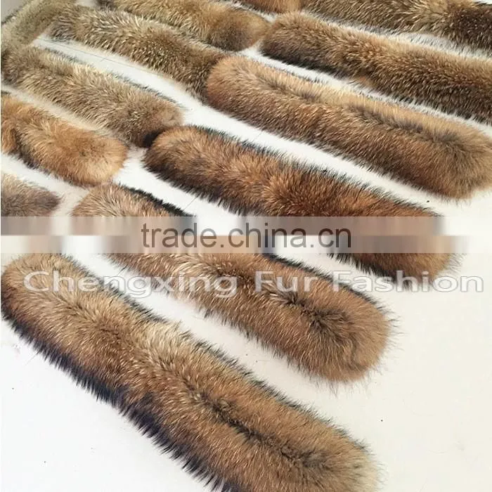 CX-A-04 OEM/Custom Made Fur Hood/ Collar Raccoon Real Fur Trim