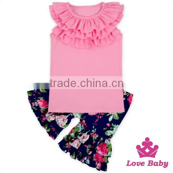 HYB178 Yihong Fancy Printed Flowers Baby Soft Cotton Romper Designer Net Punjabi Suits