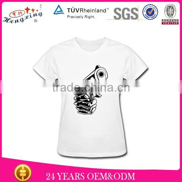 95 cotton 5 spandex t shirts wholesale plain white t shirts manufacturers china