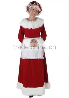 santa claus hat/ fancy santa costumes/ xmas costume