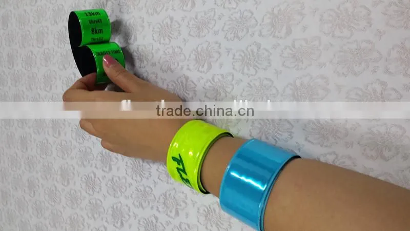 Glow in the Dark Cool Safety Slap Wristband for Children