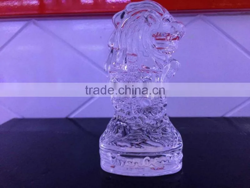 Singapore Merlion Crystal Building Model Crystal Souvenirs Gifts