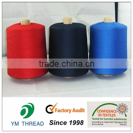 Manufacture DTY FDY Twisted100% Polyester Label Yarn 75/36 dyed