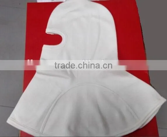 nomex face hood under helmet
