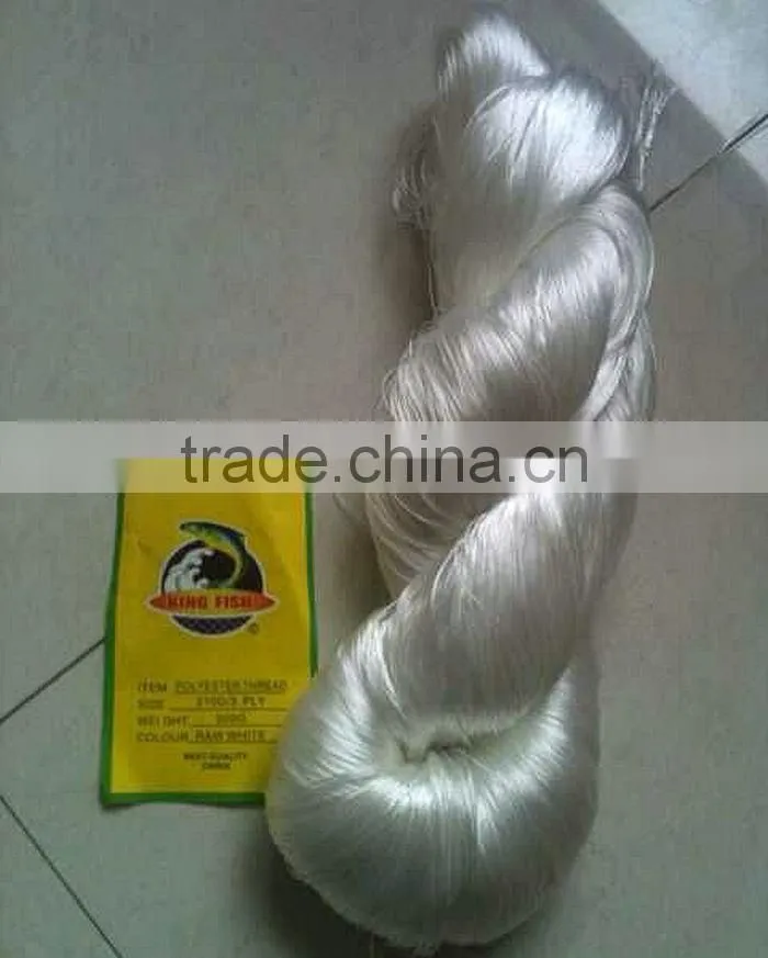 Custom Core Spun Yarn 100% Polyester Filament Fine Stranded Wire