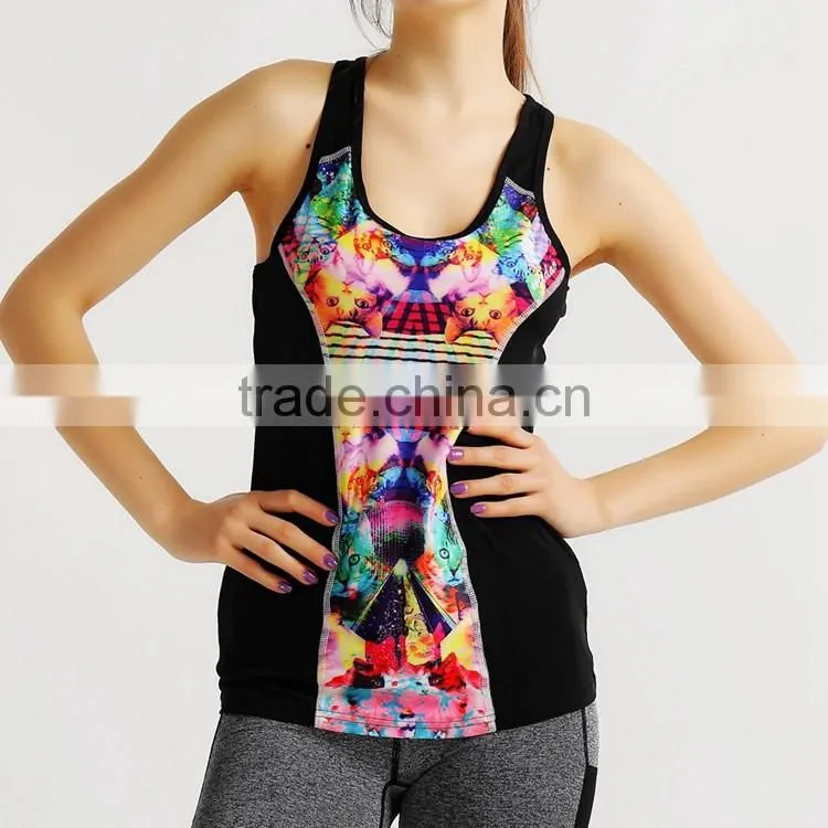 HOT SALE OEM quality yoga fitness tank tops with good offer
