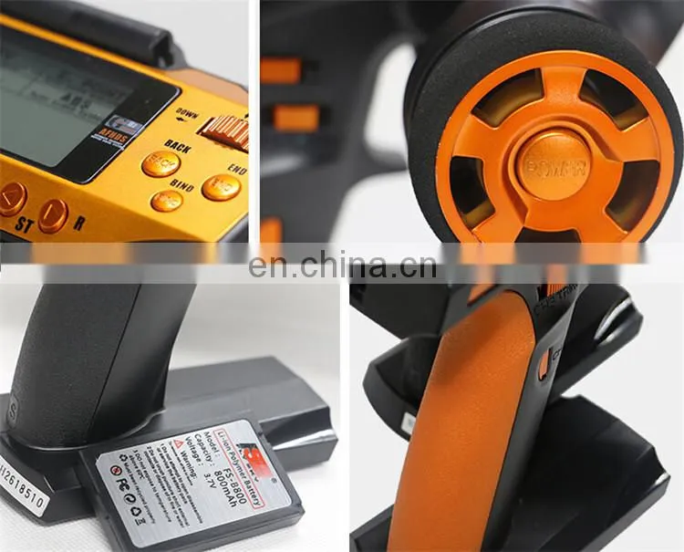 Flysky New FS-GT3C 2.4G 3CH Gun RC System Transmitter/Controller Receiver FS-GT3C