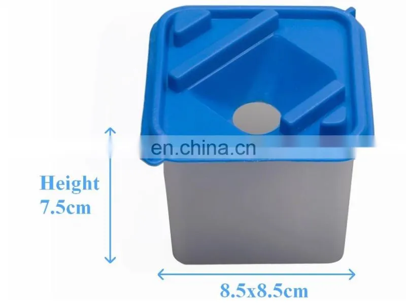 Painting Tool 8.5x8.5x7.5cm Plastic rectangular Paint Cups