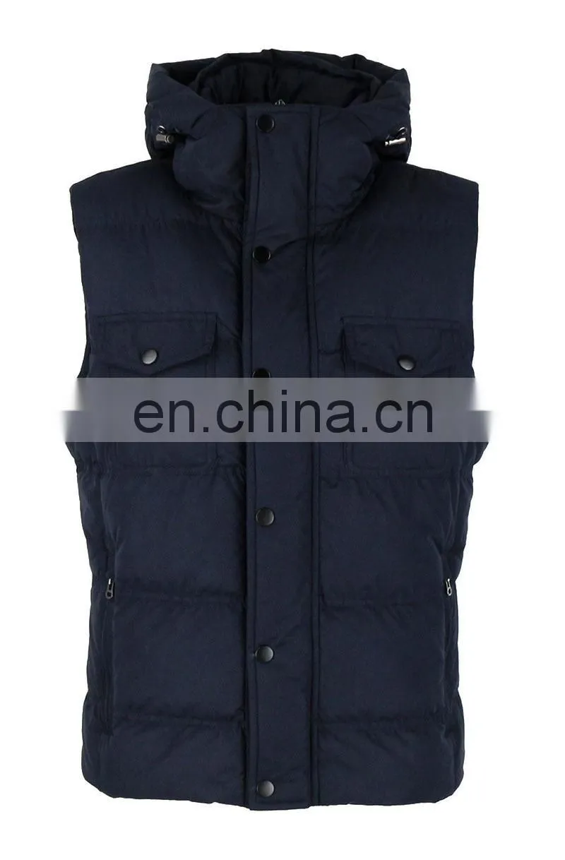 mens casual waistcoat polyester filling winter vest