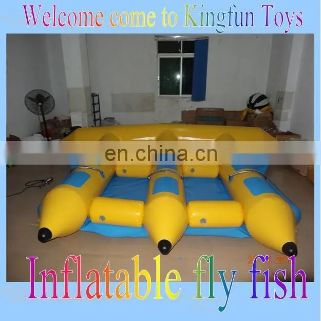 6person inflatable fly fish, inflatable water game
