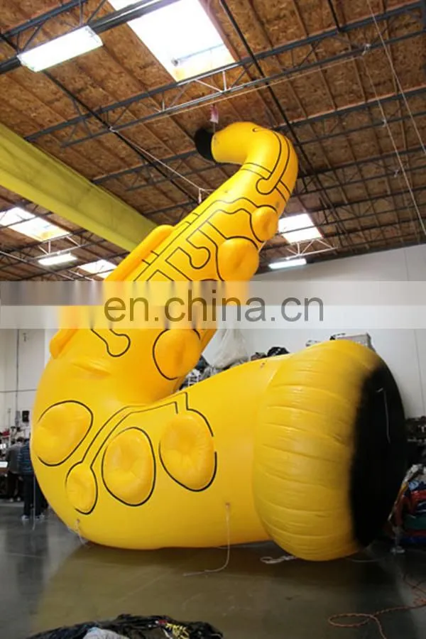 inflatable saxaphone for outdoor decoration