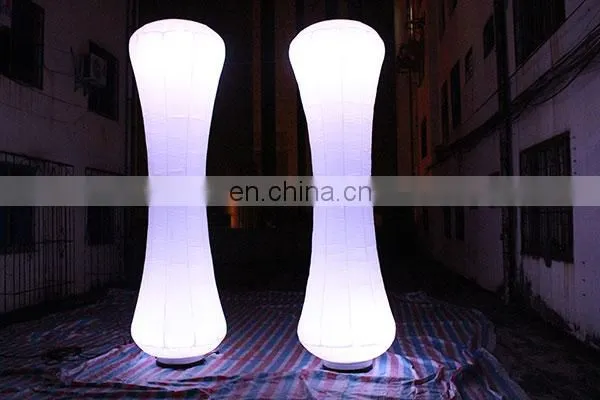 Ningbang inflatable led pillar decorative wedding pillars for sale
