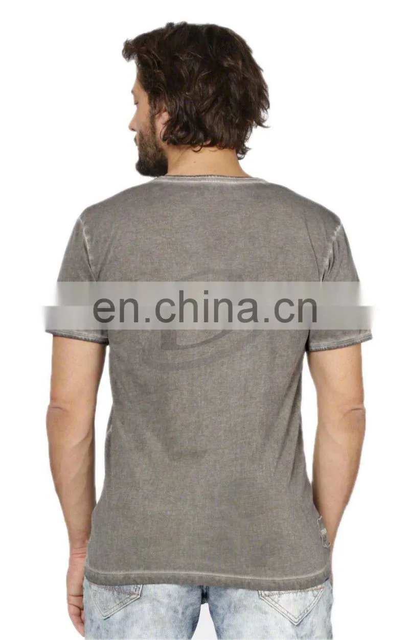 New products attractive style deep v neck t shirt for wholesale (Trachten Shirt)