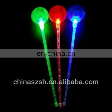 Wholesale bat tool LED flashing cocktail stirrers for club