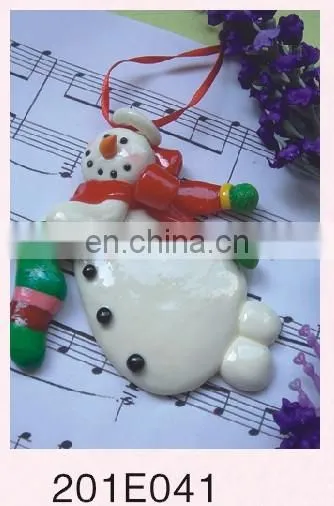 Fashional Style Cheap polymer clay christmas Snowman