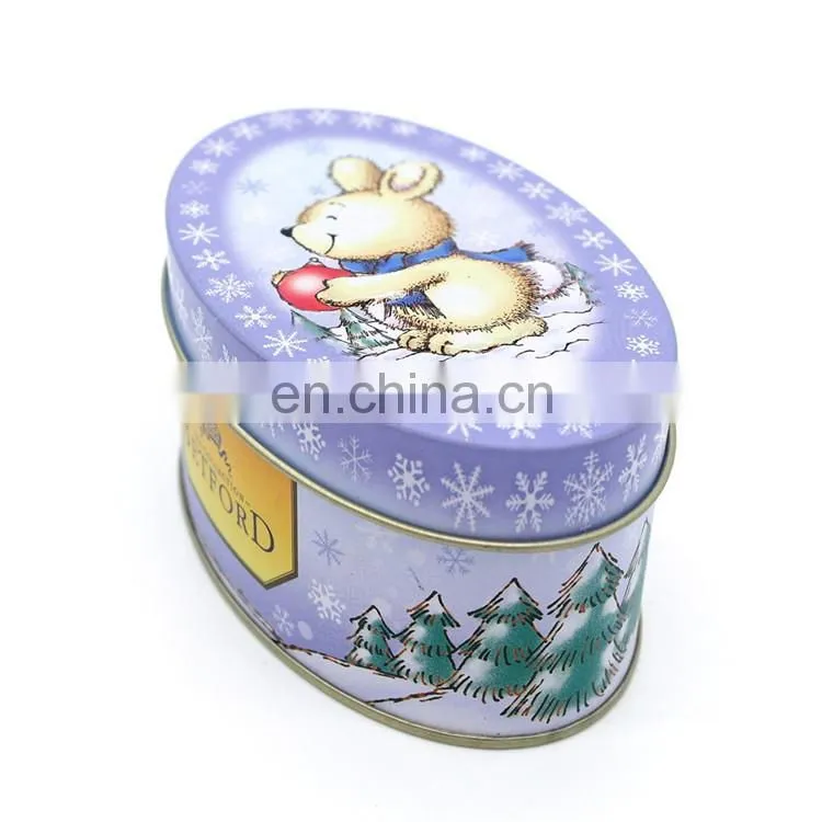 2015 cute chocalate tin box for candy wholesale