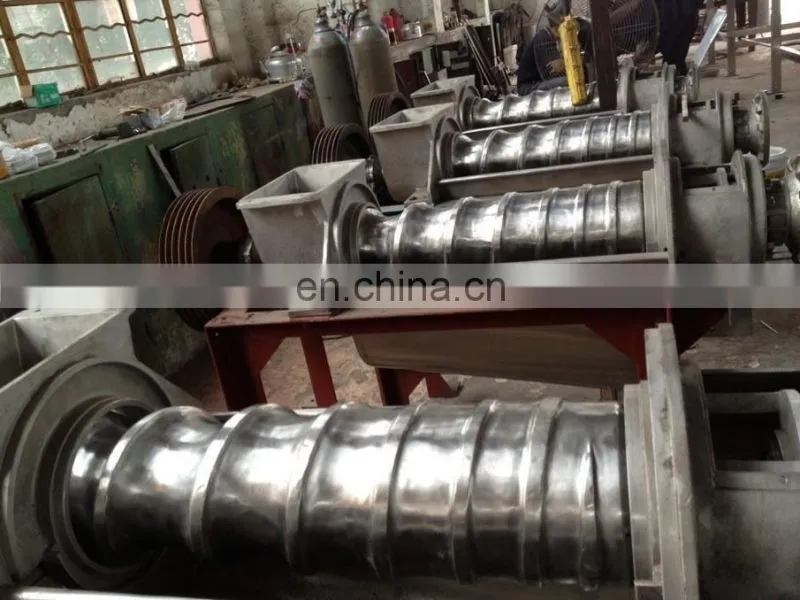 Industrial pear juice screw extractor/spiral fruit juicer/fruit juice extractor