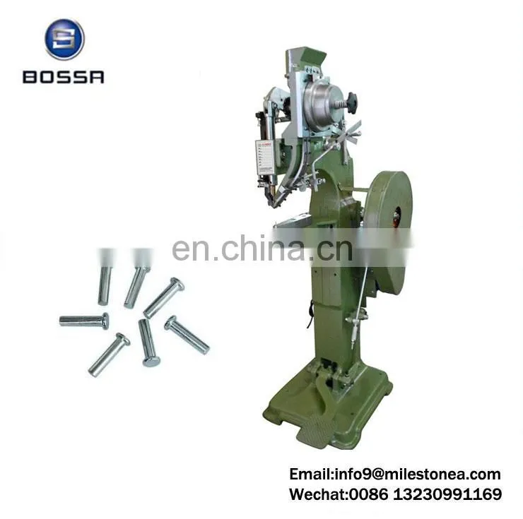 auto feeding clutch disc riveting machine for hollow rivet