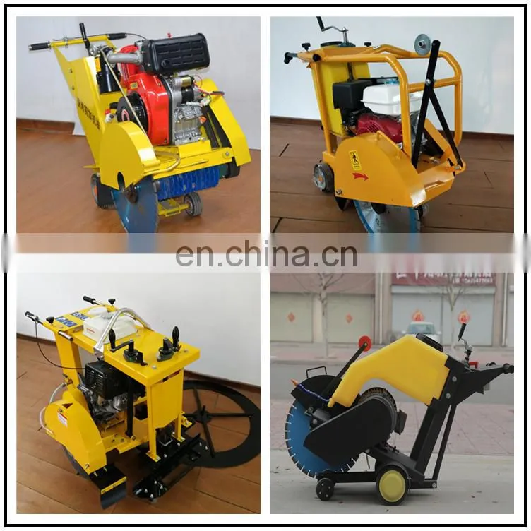 cutting portable concrete pavemen road cutter machine