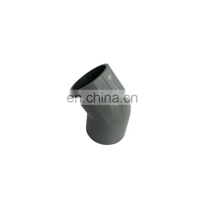 ASTM SCH80 gray color UPVC cross 6" for water supply