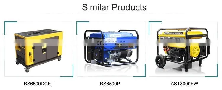 Bison 650w 220 volt Small Portable Petrol Gasoline Mini Generator 12v dc