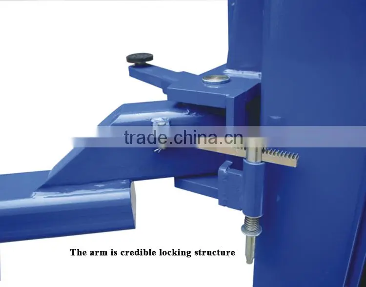 380V Chinese pump 1900mm lift height two post car lift table