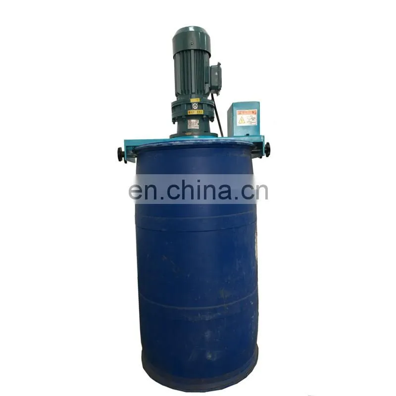 200L electric drum barrel mixer with bracket