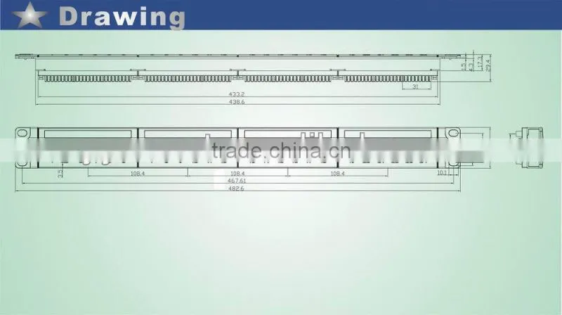 network equirement cat5e RJ45 fiber Patch Panel