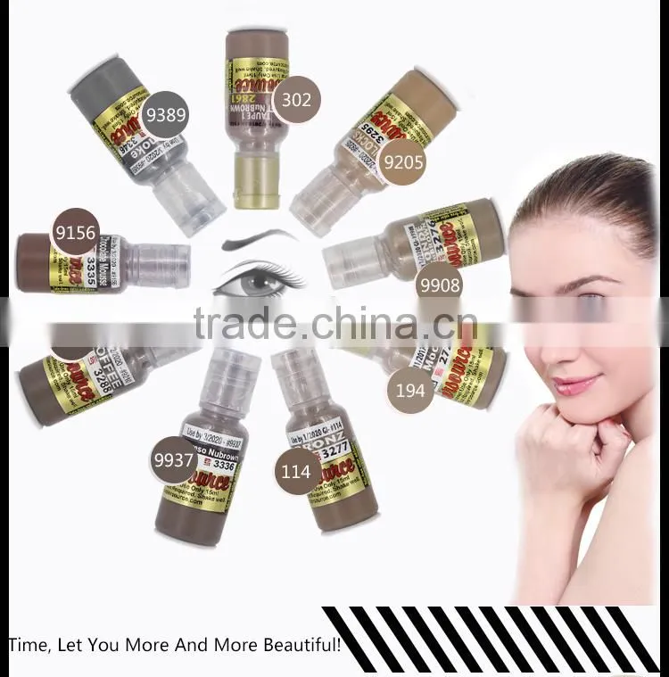 Kolorsource Pure Plant Extracts Essence Eyebrows Tattoo Ink Pigment
