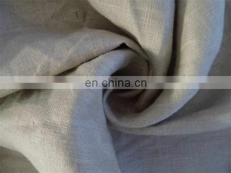 Wholesale 9*9 piece dyed stone washed 100% linen fabric