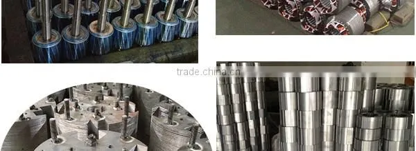 AC three phase electric motor MS series of IEC IE2 standards with aluminium shell