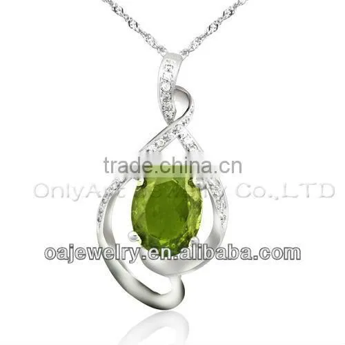 wholesale wedding jewelry high quality 925 silver jade pendant